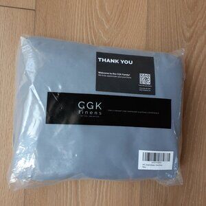 New 4 Piece Queen Sheet Set Steel Blue Microfiber Sheets - CGK Linens